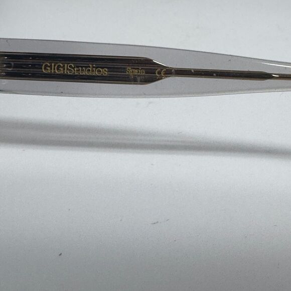 Gigi Studios Lola Gray Clear Eyeglasses Frames 65511/4 52-17-150 H15666 - Picture 6 of 7